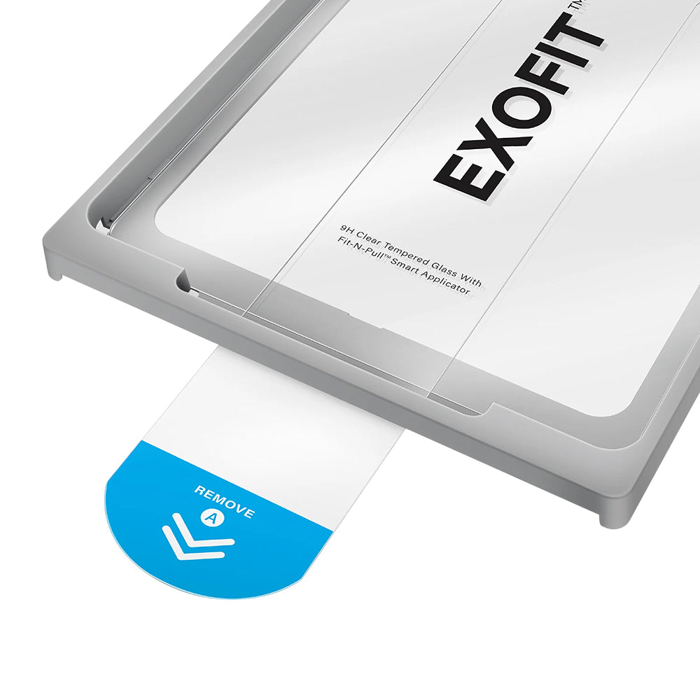 Film de protection d'écran UNIQ Optix Exofit pour Apple iPad (2025), Verre trempé, Collage intégral