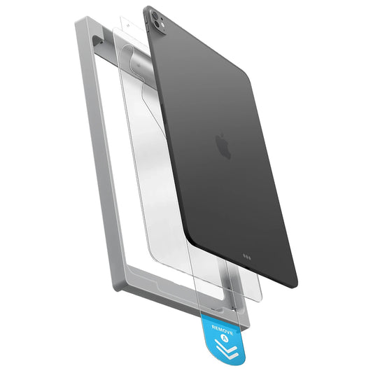 Film de protection d'écran UNIQ Optix Exofit pour Apple iPad (2025), Verre trempé, Collage intégral