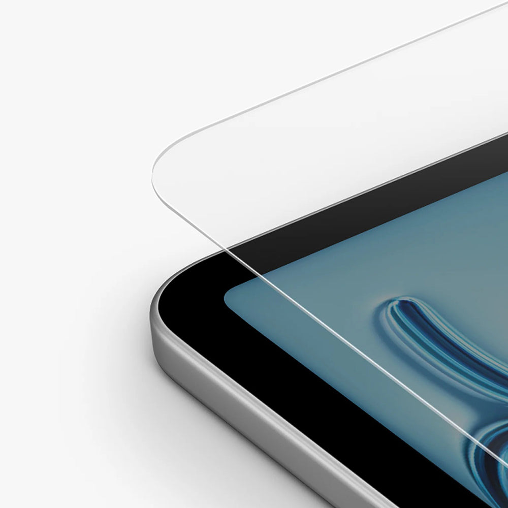 Film de protection d'écran UNIQ Optix Exofit pour Apple iPad (2025), Verre trempé, Collage intégral