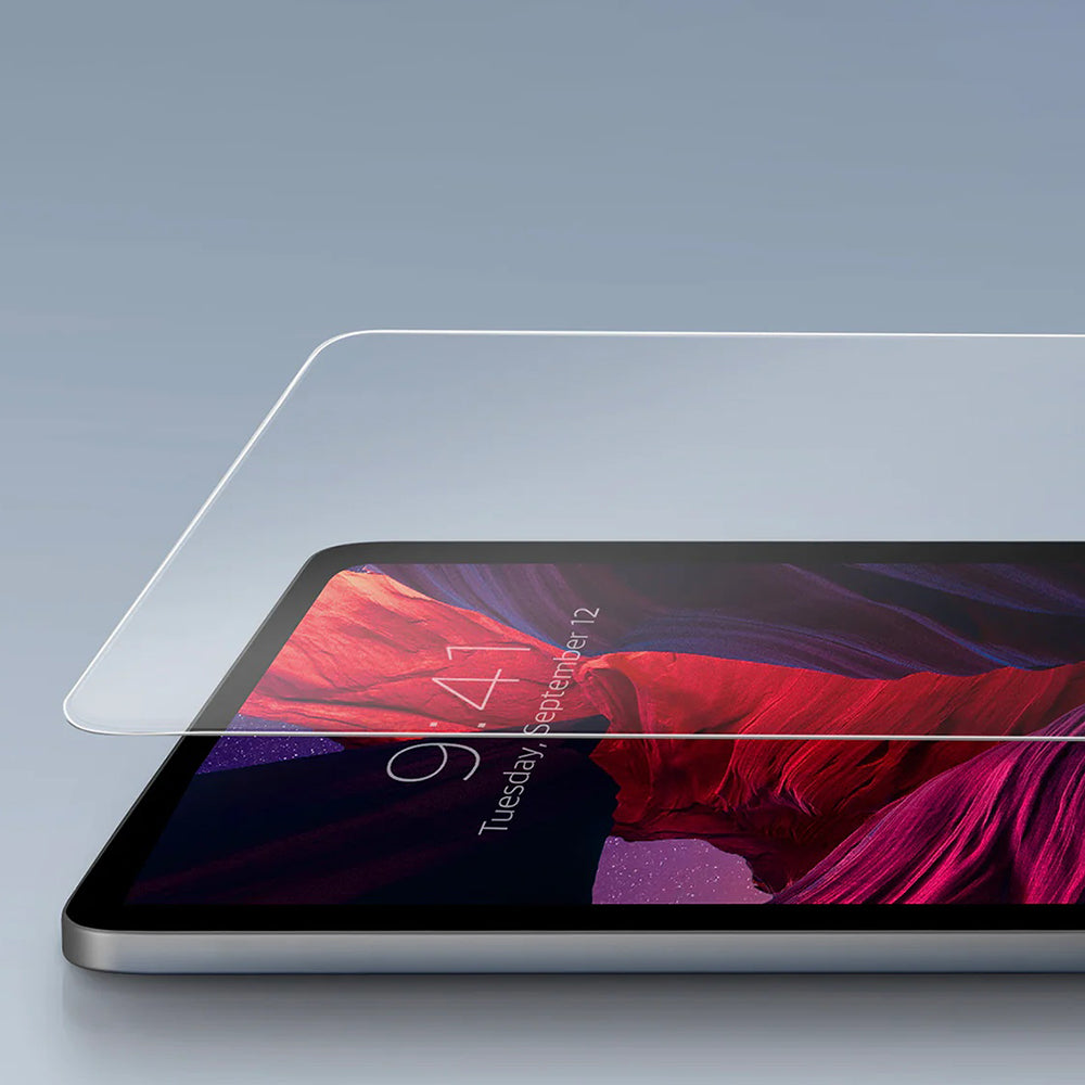 Film de protection d'écran UNIQ Optix Exofit pour Apple iPad (2025), Verre trempé, Collage intégral