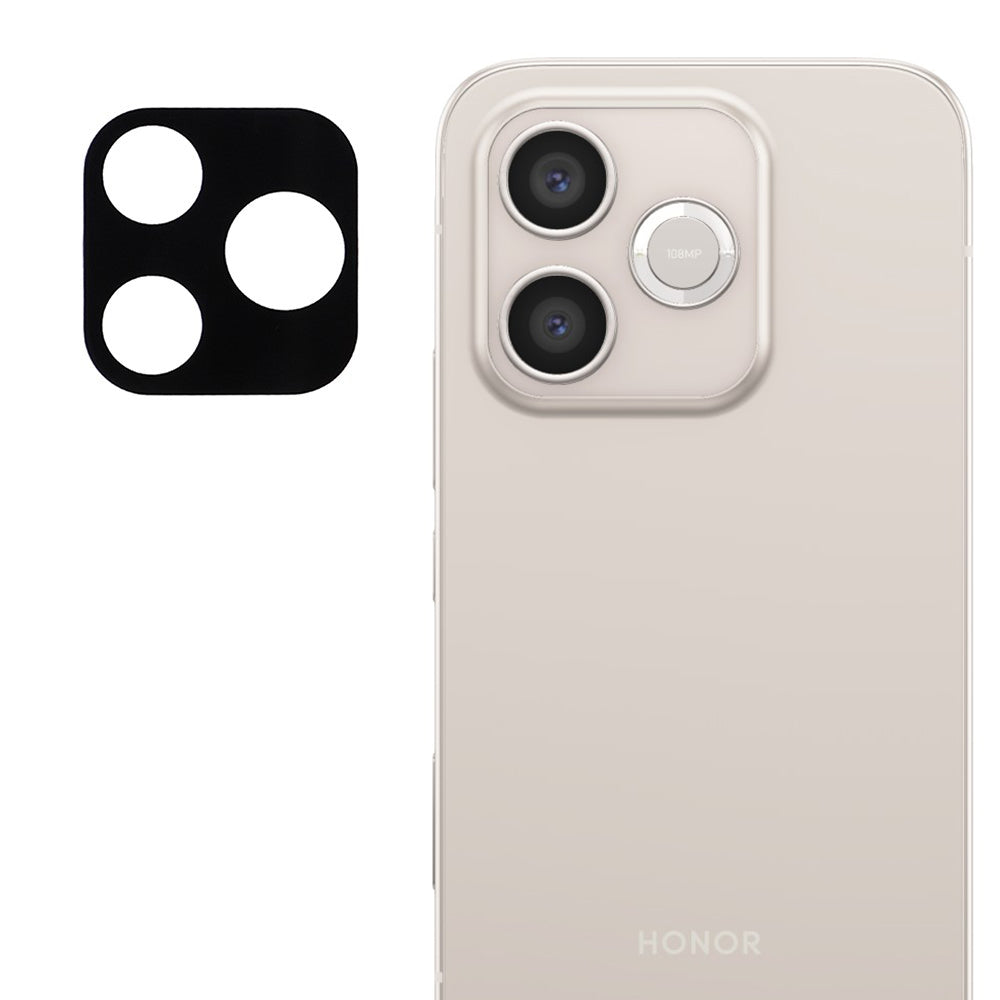 Film de protection pour caméra arrière Techsuit pour Honor 600 Lite, Verre trempé, Noir