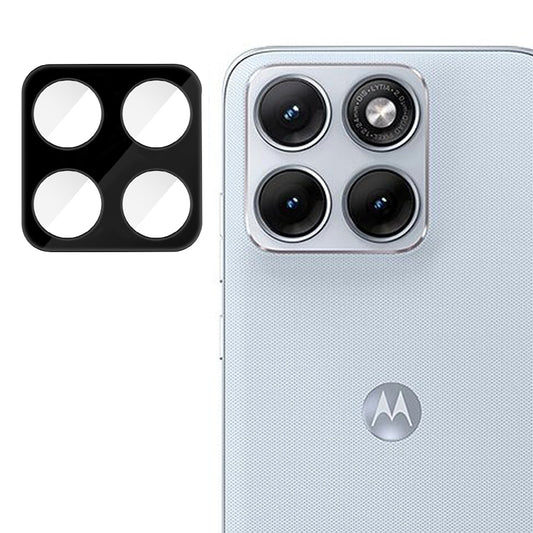 Film de protection pour caméra arrière Techsuit pour Motorola Edge 70 Fusion, Verre trempé, Noir