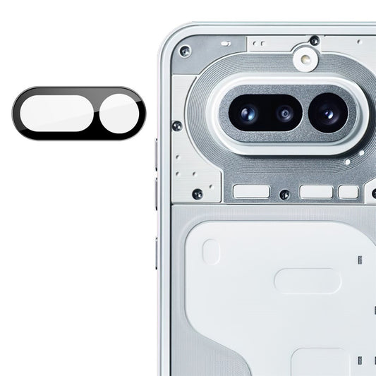 Film de protection pour caméra arrière Techsuit pour Nothing Phone (4a), Verre trempé, Noir