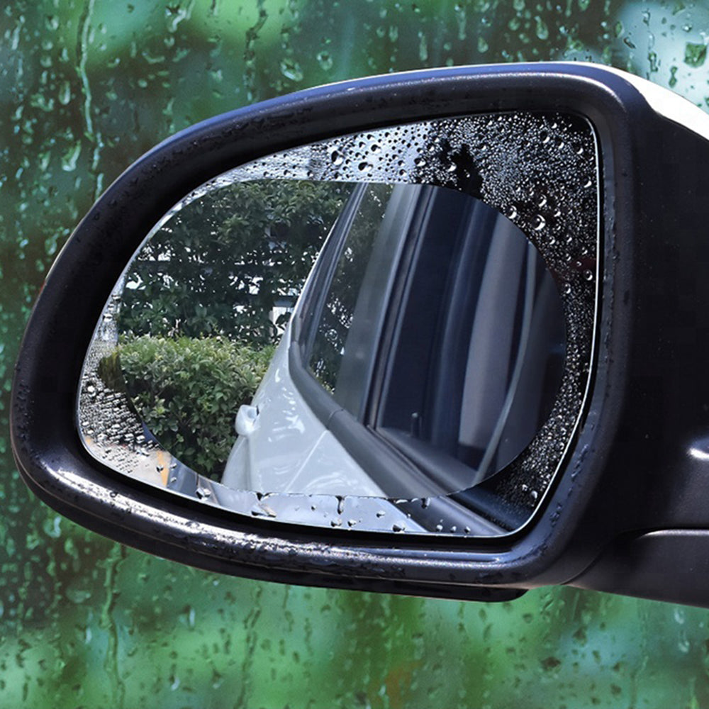 Techsuit Anti-Rain Mirror Film, 135mm x 95mm, Plastic, Set of 2 pieces