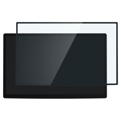 Film de protection Spigen GlastR EZ FIT pour Navigation Tesla X / S (2022 - 2021), Verre Trempé, Noir AGL04688