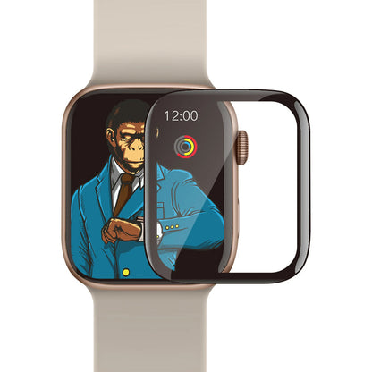 Film de protection Blueo High Molecule pour Apple Watch 40mm Series, Verre trempé, Noir