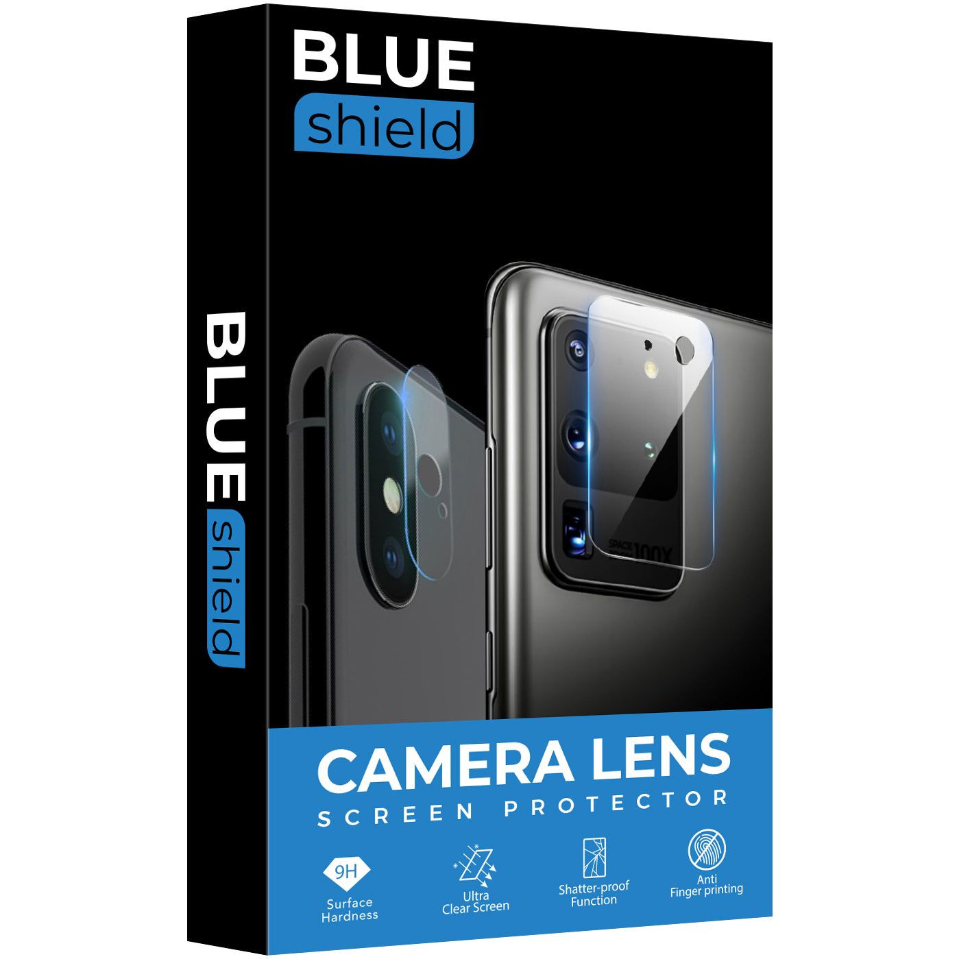 Blue Shield Supreme Flex Film de protection de la caméra arrière pour OnePlus 8, plastique