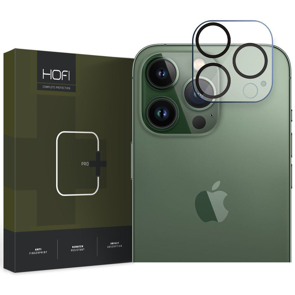 Cadre de protection de la caméra arrière HOFI PRO+ pour Apple iPhone 14 Pro Max / 14 Pro, verre trempé