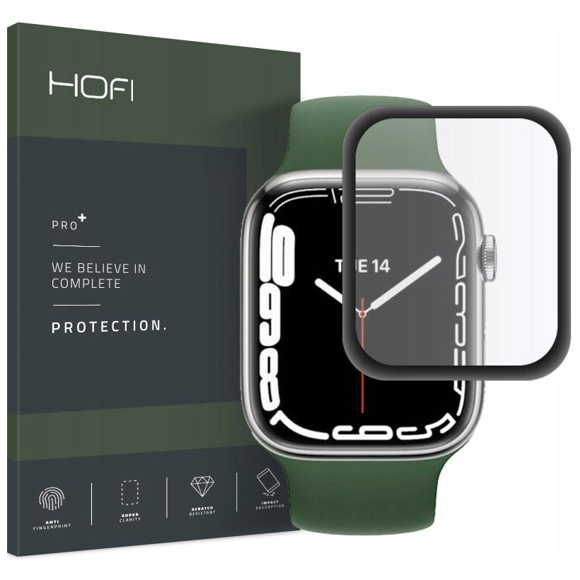 Étui protecteur HOFI PRO+ pour Apple Watch 41mm Series, plastique, noir HOFI160BLK