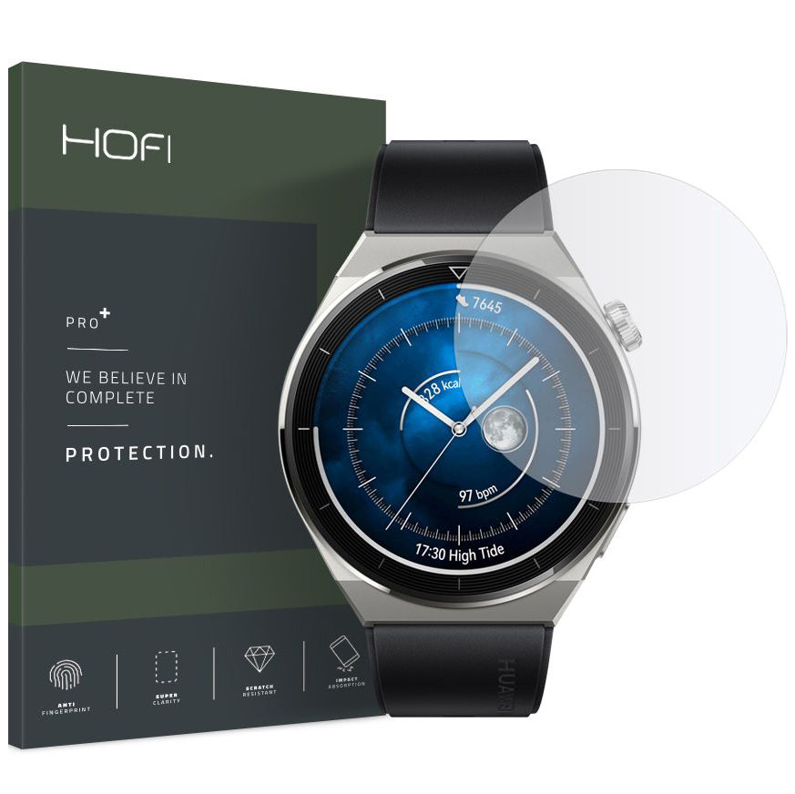 HOFI PRO+ Film de protection pour Huawei Watch GT 3 Pro 46mm, HOFI236 Verre de protection