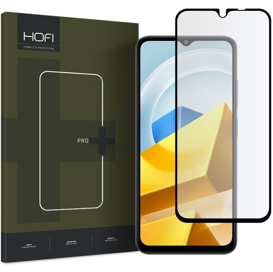 Protection d'écran HOFI PRO+ pour Xiaomi Poco M5, Verre blindé, Full Glue, Noir HOFI281 HOFI281