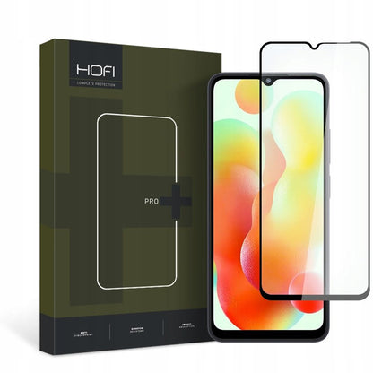 Protection d'écran HOFI PRO+ pour Xiaomi Redmi 12C, verre blindé, pleine adhérence, noir