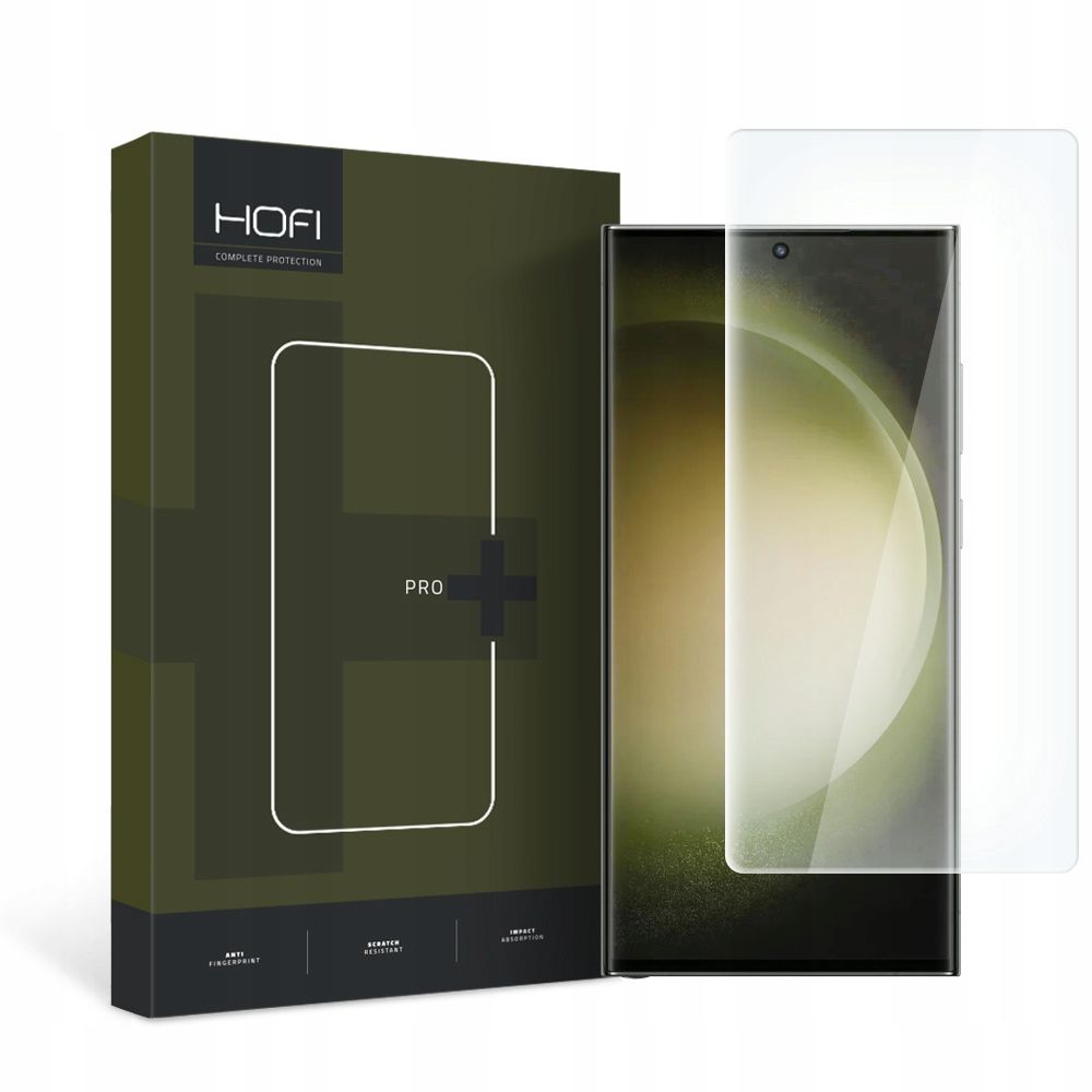 HOFI PRO+ Film de protection écran pour Samsung Galaxy S23 Ultra S918, Verre, Colle UV