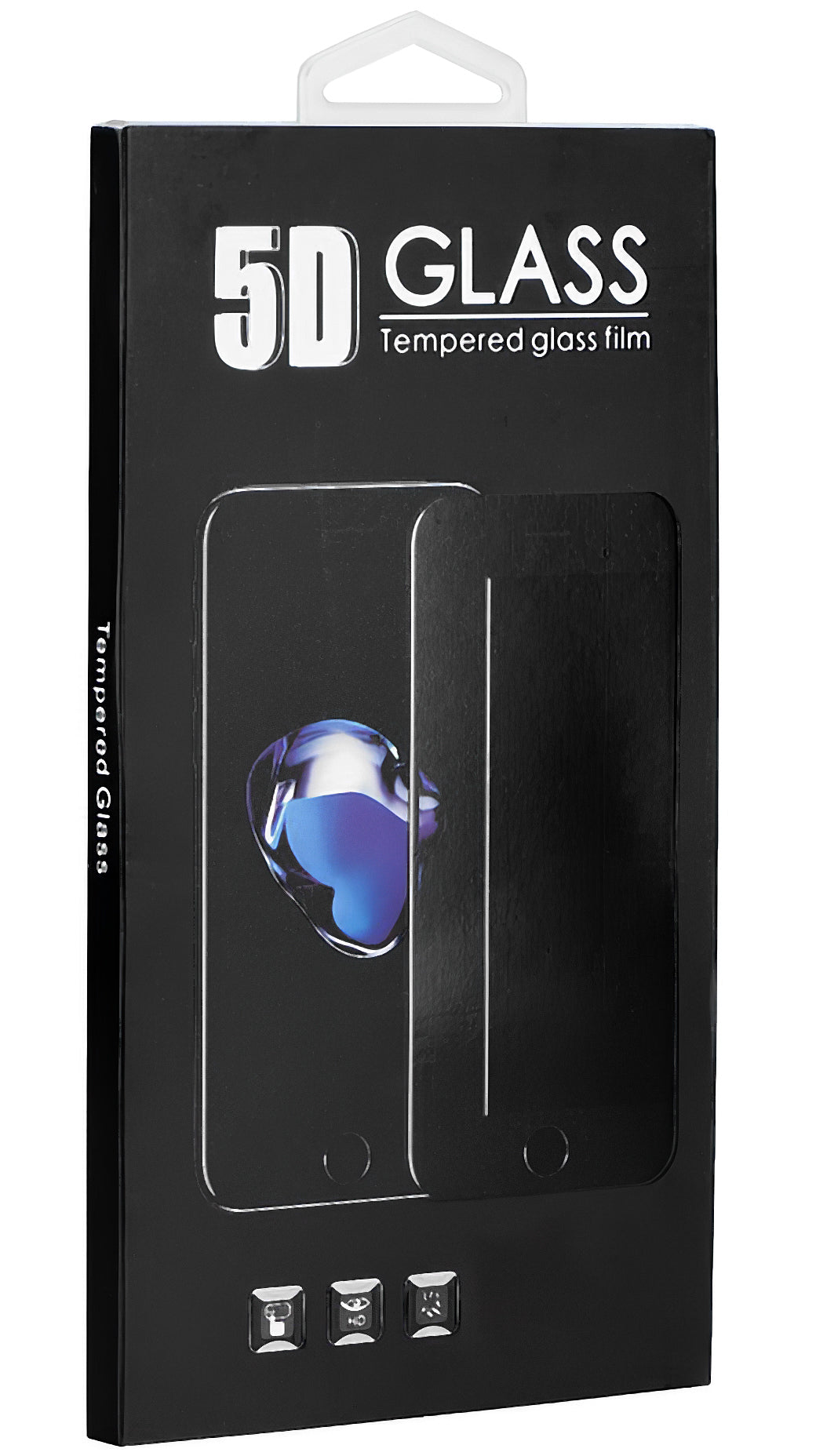 Film de protection d'écran OEM pour Samsung Galaxy Note10 Lite N770 / A71 A715, Verre trempé, Collage complet, 5D, Noir