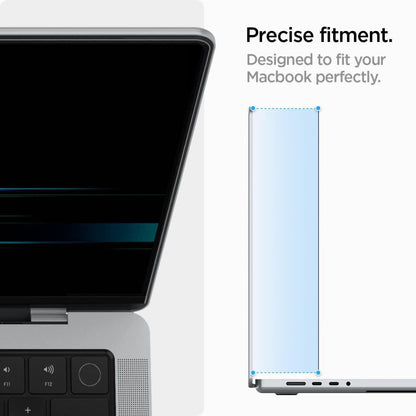 Film de Protection Écran Privacy Spigen Safe View Magnetic pour Apple MacBook Pro 14 pouces (2022) / (2024) / (2023) / (2021), Plastique AFL06158