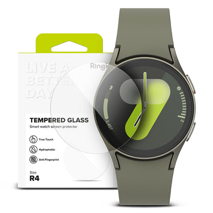 Film de protection Ringke R4 pour Samsung Galaxy Watch7 40mm, lot de 4 pièces, verre trempé