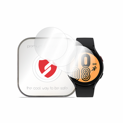 Film de protection Smart Protection Premium Classic pour Samsung Galaxy Watch4 44mm, lot de 4 pièces, plastique