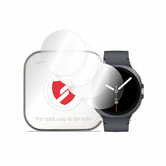 Film de Protection Smart Protection Premium Classic pour Samsung Galaxy Watch8 44mm, Lot de 4 pièces, Plastique