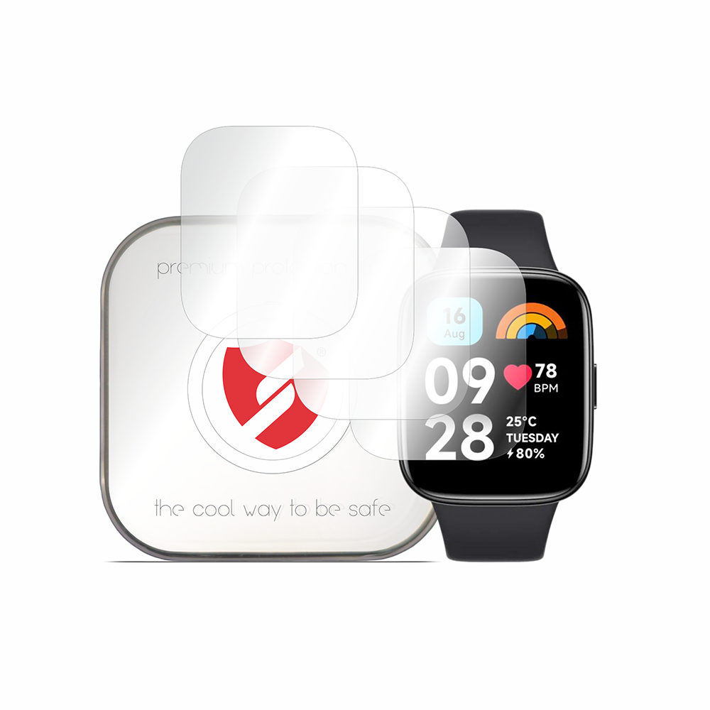 Film de protection Smart Protection Premium Classic pour Apple Watch 41mm / 40mm Series, Set de 4 pièces, Plastique