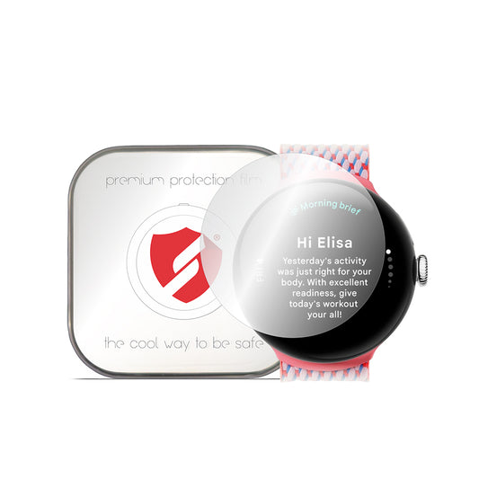 Film de protection Smart Protection Premium Classic pour Google Pixel Watch 3 41mm, lot de 4 pièces, plastique