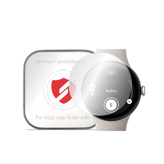 Film de protection Smart Protection Premium Classic pour Google Pixel Watch 3 45mm, lot de 4 pièces, plastique
