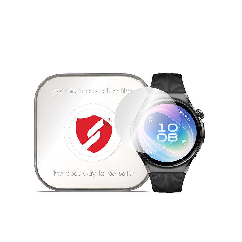 Smart Protection Premium Classic Screen Protector for Huawei Watch 6 46mm, Plastic, Set of 4