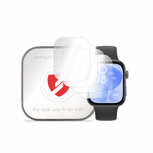 Film de protection Smart Protection Premium Classic pour Huawei Watch Fit 4 / Fit 3, lot de 4 pièces, plastique