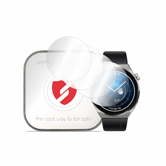 Film de Protection Smart Protection Premium Classic pour Huawei Watch GT 3 Pro 46mm, Lot de 4 pièces, Plastique