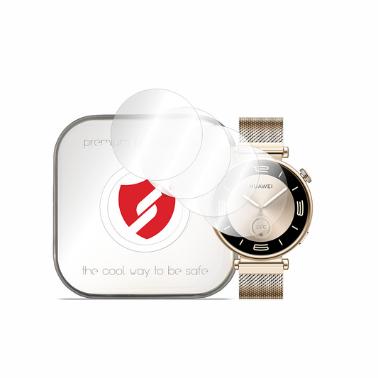 Film de protection Smart Protection Premium Classic pour Huawei Watch GT 4 41mm, lot de 4 pièces, plastique