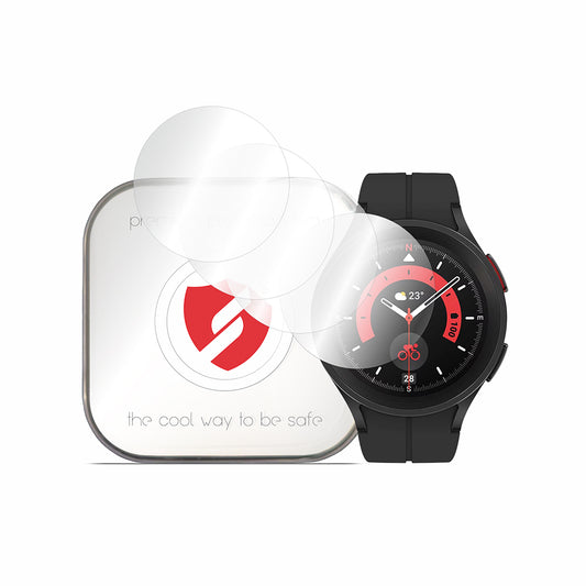 Film de protection Smart Protection Premium Classic pour Samsung Galaxy Watch5 Pro 45mm, lot de 4 pièces, plastique