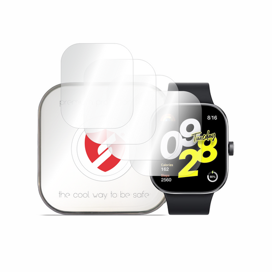 Film de protection Smart Protection Premium Classic pour Xiaomi Redmi Watch 4, lot de 4 pièces, plastique