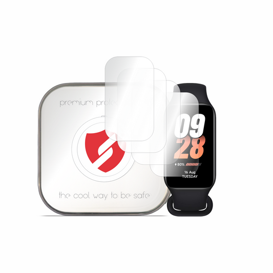Film de protection Smart Protection Premium Classic pour Xiaomi Smart Band 8 Active, lot de 4 pièces, plastique