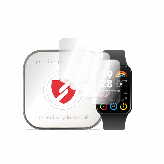 Film de protection Smart Protection Premium Classic pour Xiaomi Smart Band 8 Pro, lot de 4 pièces, plastique