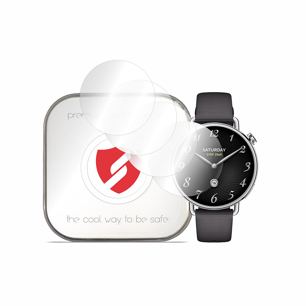 Film de protection Smart Protection Premium Classic pour Xiaomi Watch S4, Lot de 4 pièces, Plastique