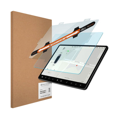 Spigen GlastR EZ FIT Anti-Glare Screen Protector for Tesla 3 (2021 - 2023), Tempered Glass AGL04338