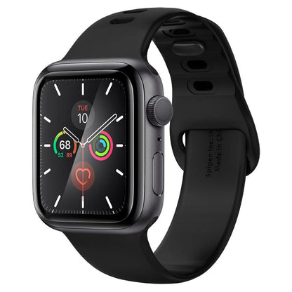 Film de protection Spigen ProFlex EZ FIT pour Apple Watch 44mm Series, Set de 2 pièces, Verre Flexible, Noir