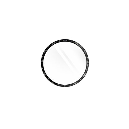 Film de protection Techsuit Nano Flex pour Huawei Watch GT 6 Pro, Set de 2 pièces, Plastique, Noir