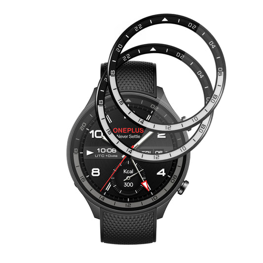 Film de protection Techsuit Nano Flex pour OnePlus Watch 2R, Set de 2 pièces, Plastique, Noir