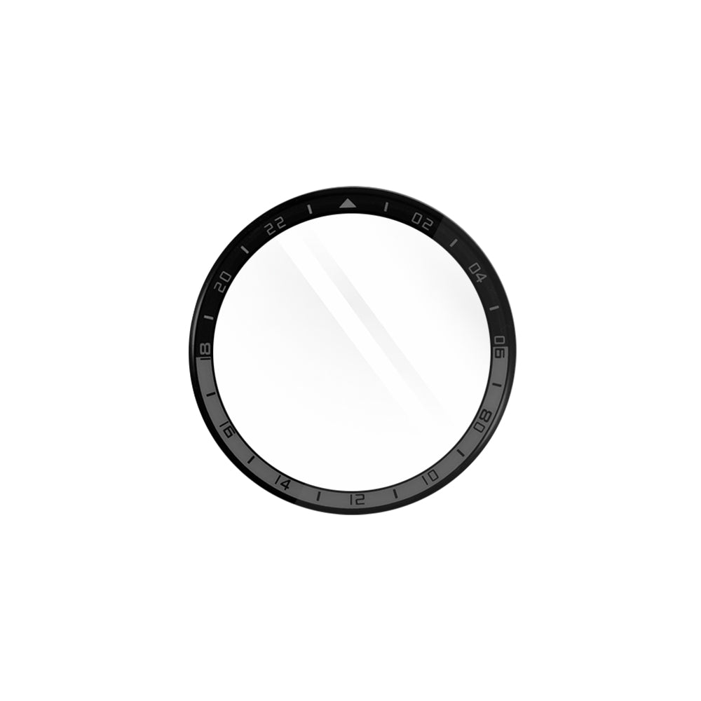 Film de protection Techsuit Nano Flex pour OnePlus Watch 2R, Set de 2 pièces, Plastique, Noir