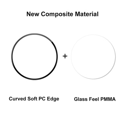 Film de protection Techsuit Nano Flex pour Xiaomi Redmi Watch 5 Lite, Set de 2 pièces, Plastique, Noir