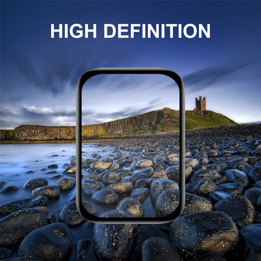 Film de protection Techsuit Nano Flex pour Xiaomi Redmi Watch 5 Lite, Set de 2 pièces, Plastique, Noir