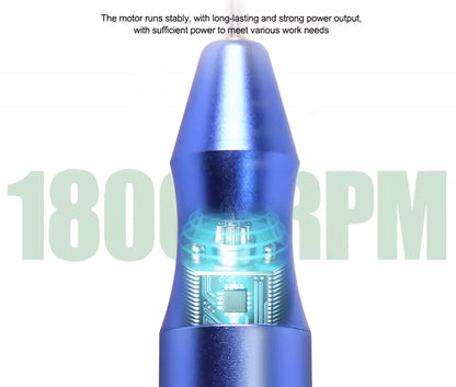 Fraise Électrique Relife RL-068B, Bleue