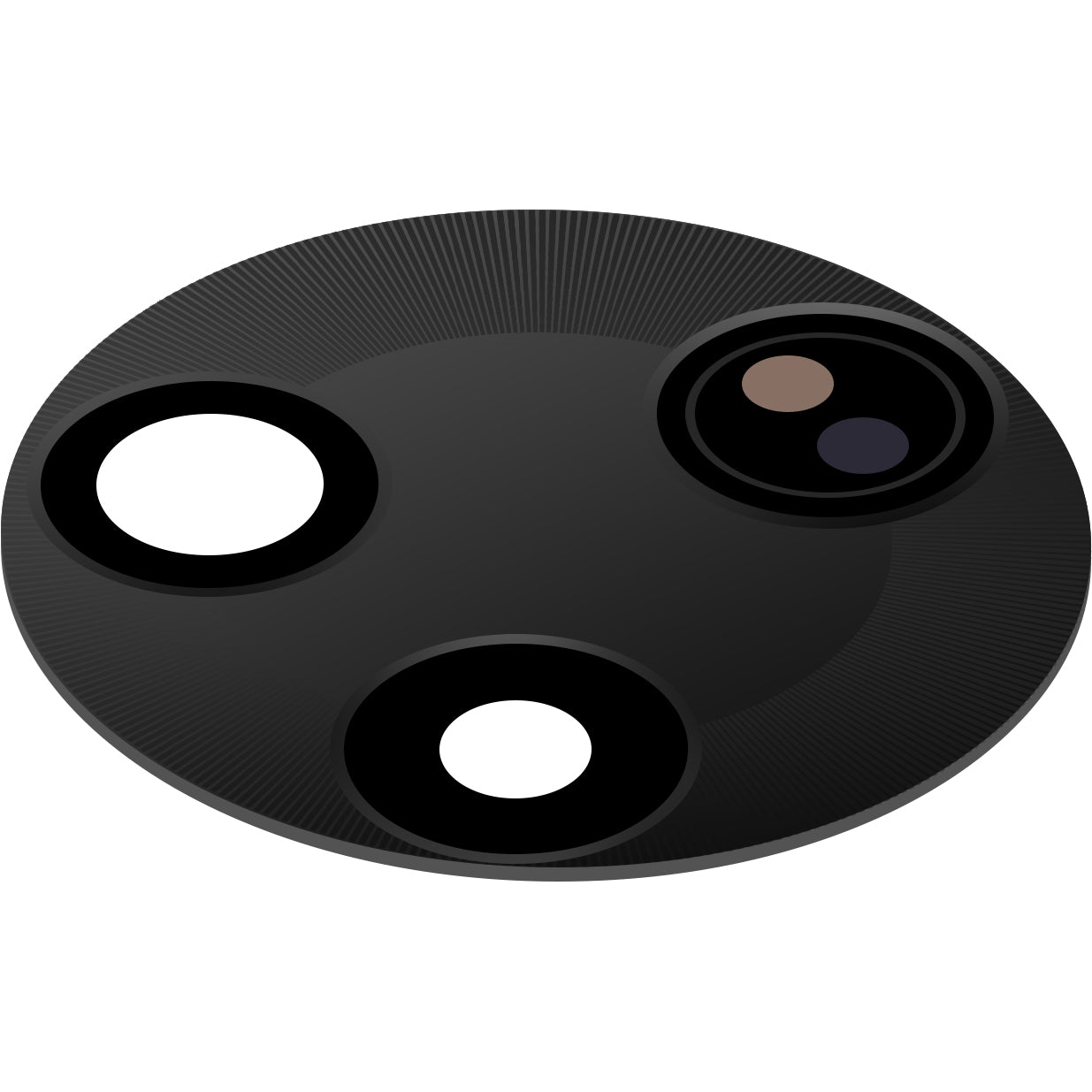 Verre de caméra arrière Xiaomi Poco F7 Pro, Noir