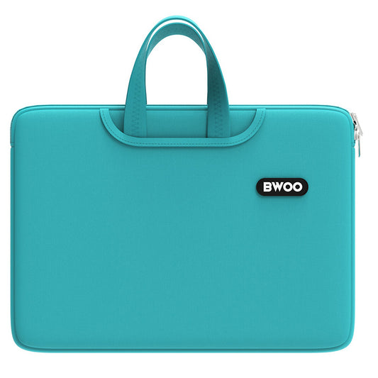 Sacoche BWOO BO-CB63 pour ordinateur portable 14 pouces, turquoise