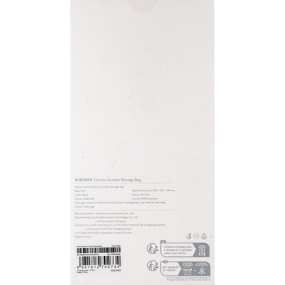 Sac de Transport Xiaomi pour Trottinette BHR6750GL