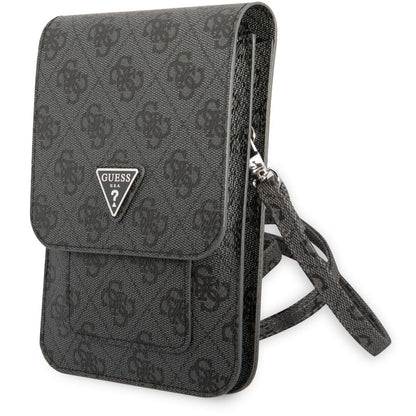 Sac Universel pour Téléphone, Guess, Logo Triangle 4G, Noir