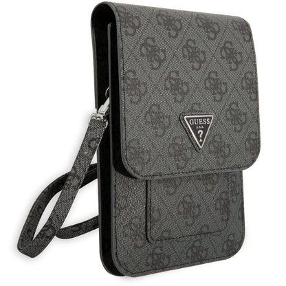 Sac Universel pour Téléphone, Guess, Logo Triangle 4G, Noir