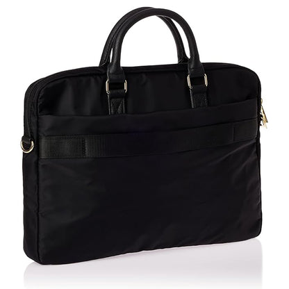 Sacoche Guess Triangle Logo pour ordinateur portable 16 pouces, noire