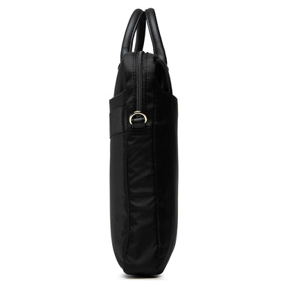 Sacoche Guess Triangle Logo pour ordinateur portable 16 pouces, noire