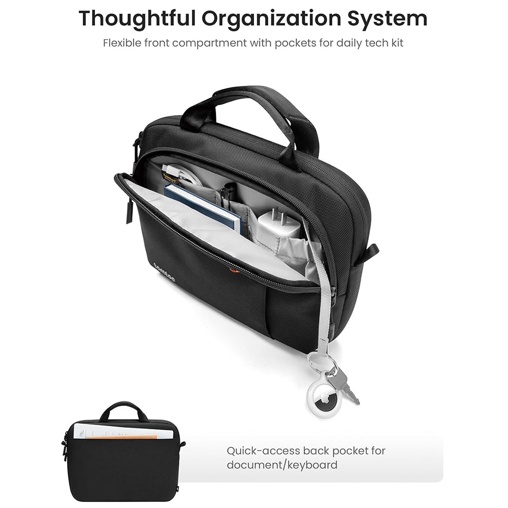 Sac pour Tablette max. 12.9 pouces, Tomtoc, B30B1D1, Noir
